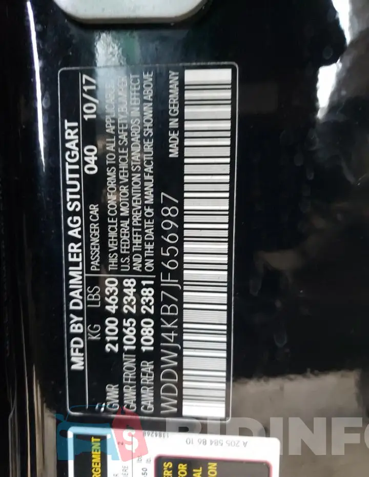 WDDWJ4KB7JF656987 Photo# 12