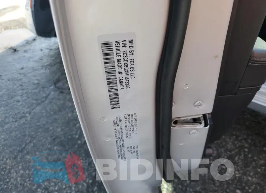 2C3CDXBGXMH642333 Photo# 12