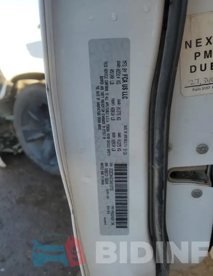 2C3CDXHG1GH215733 Photo# 13