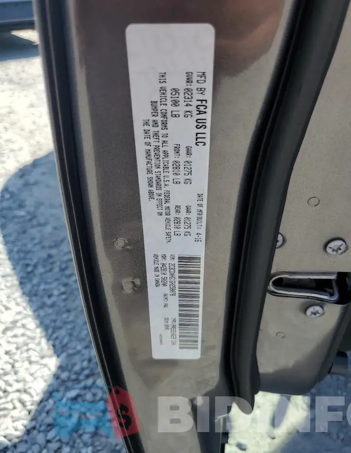 2C3CDXHG1GH258078 Photo# 12