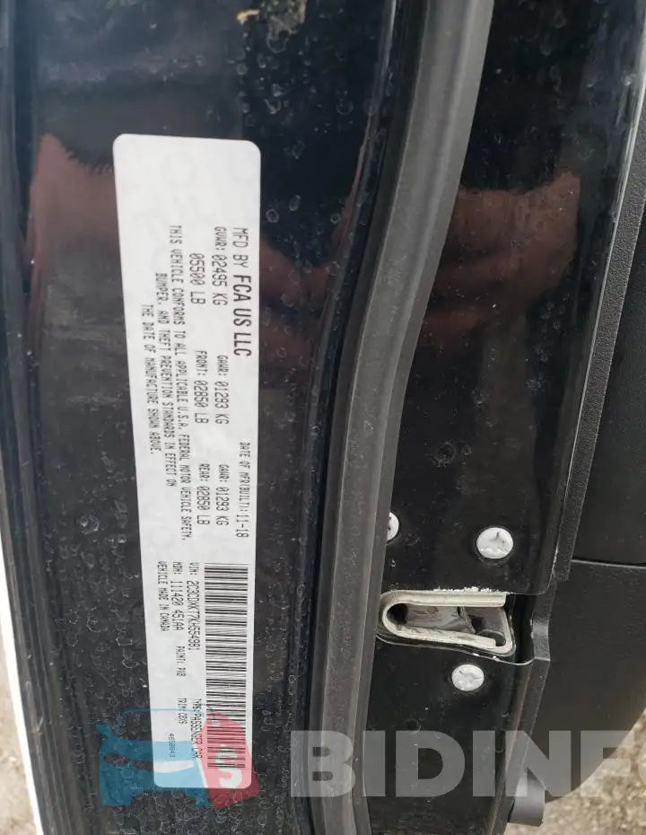 2C3CDXKT7KH554981 Photo# 12