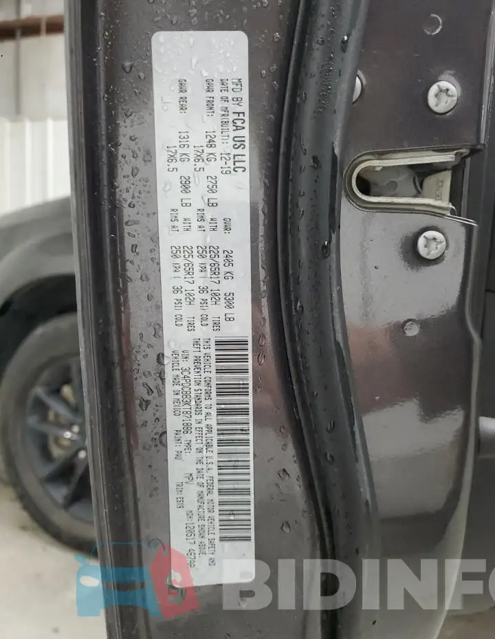 3C4PDCBB3KT871886 Photo# 13
