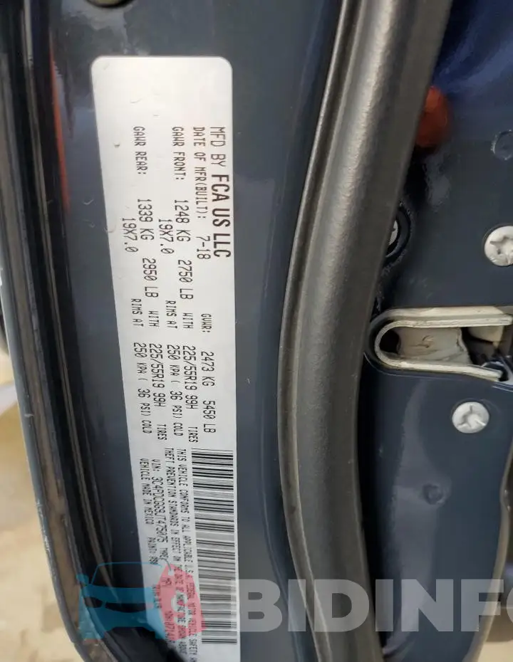 3C4PDCGG9JT475075 Photo# 12