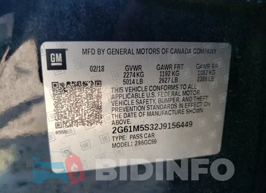 2G61M5S32J9156449 Photo# 12
