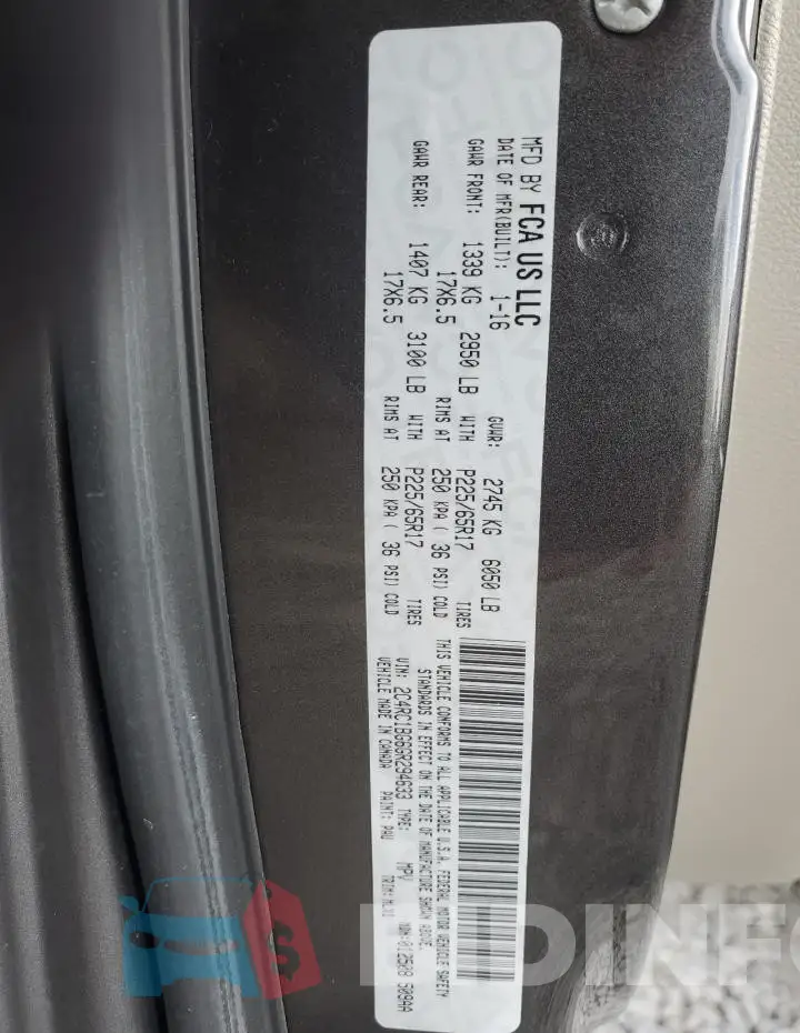 2C4RC1BG6GR294633 Photo# 13