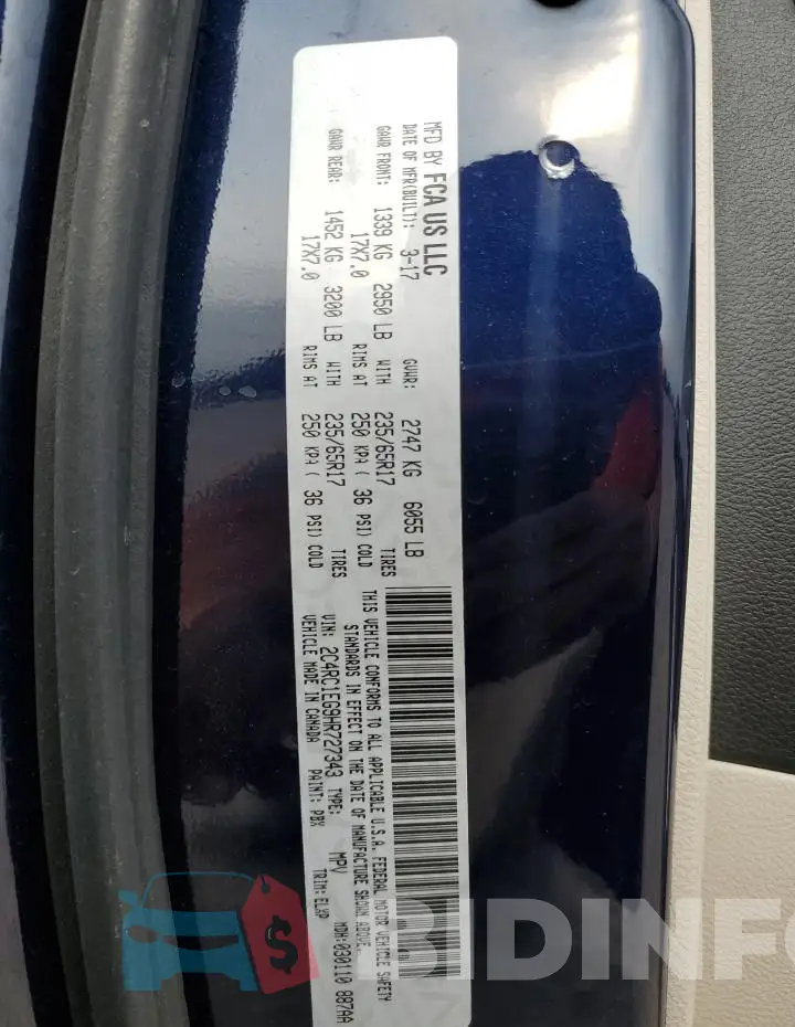 2C4RC1EG9HR727343 Photo# 13