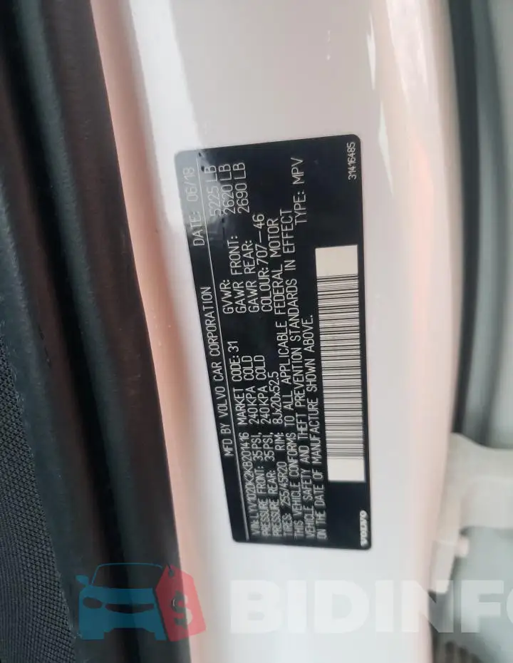 LYV102DK2KB201416 Photo# 13
