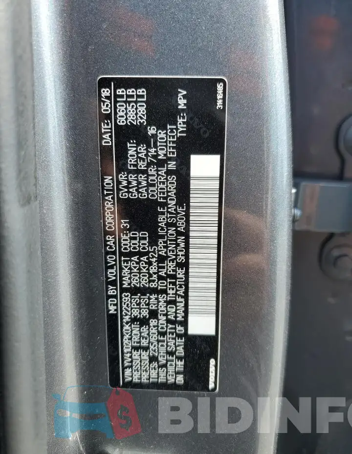 YV4102PK0K1422593 Photo# 13