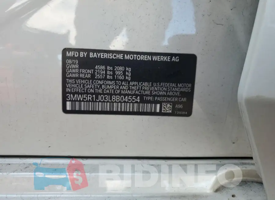 3MW5R1J03L8B04554 Photo# 12