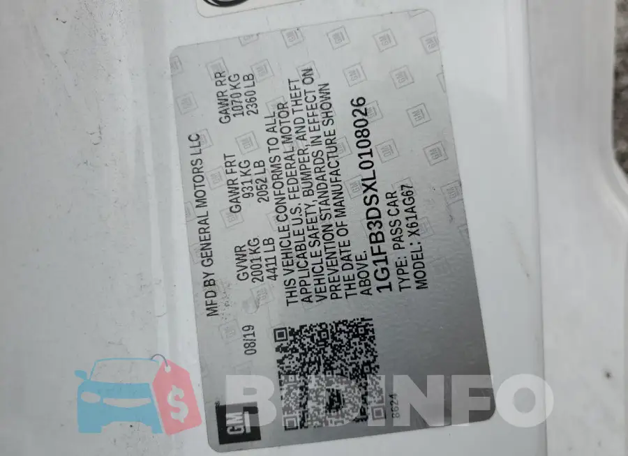 1G1FB3DSXL0108026 Photo# 13