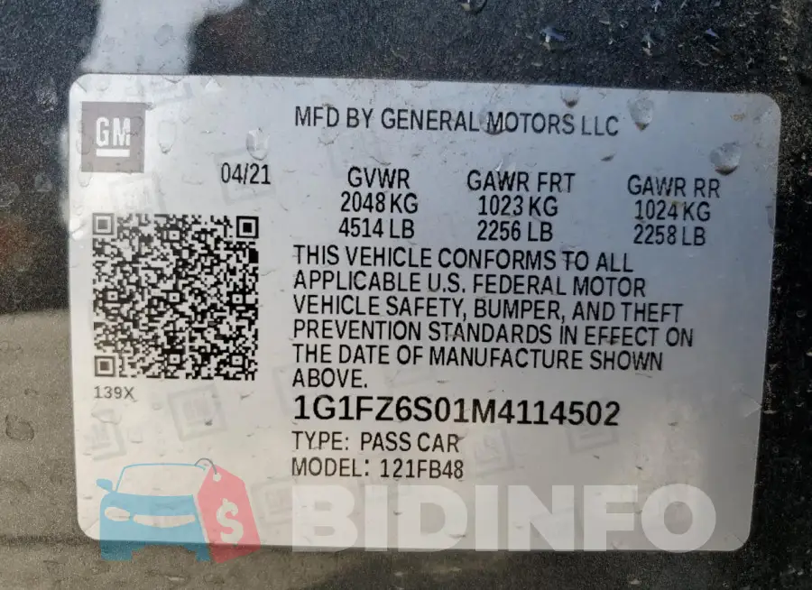 1G1FZ6S01M4114502 Photo# 13