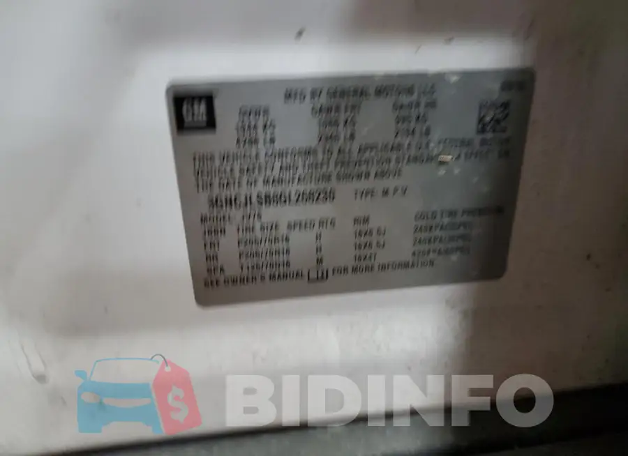 3GNCJLSB8GL268230 Photo# 13