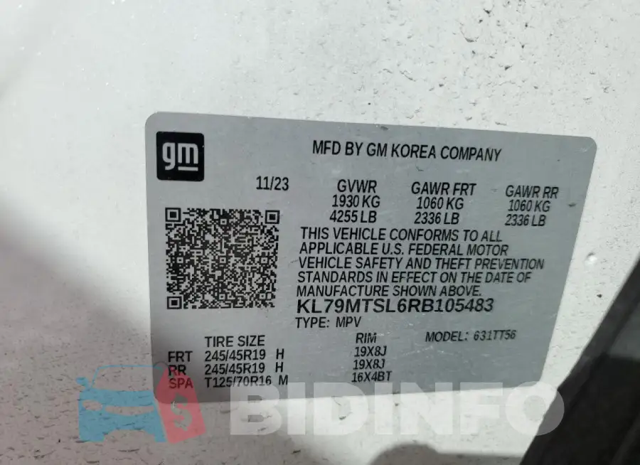 KL79MTSL6RB105483 Photo# 13