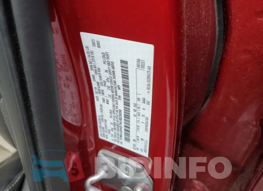 1FMCU0HD7KUB25058 Photo# 14