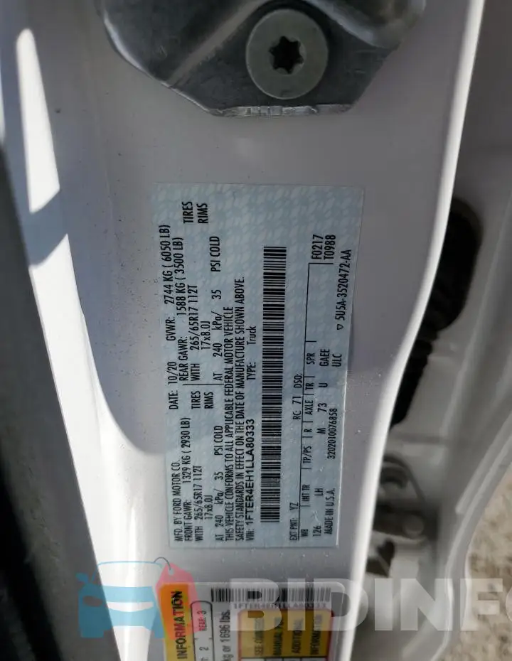 1FTER4EH1LLA80333 Photo# 12