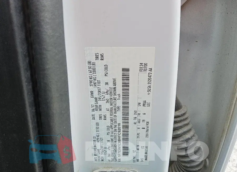 1FTEW1C88HFC92016 Photo# 12