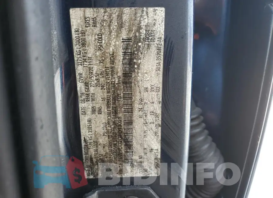 1FTEW1EG2GFD13025 Photo# 12