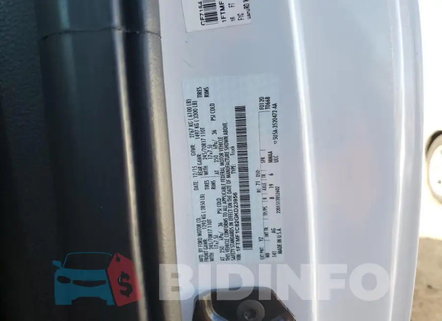 1FTMF1C82GKD23956 Photo# 12