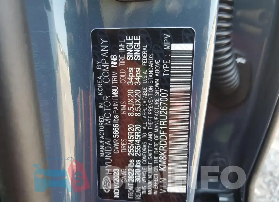 KM8KRDDF1RU267007 Photo# 13
