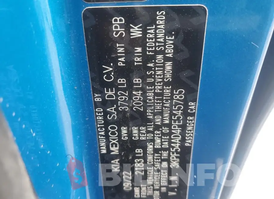 3KPF54AD4PE545785 Photo# 12