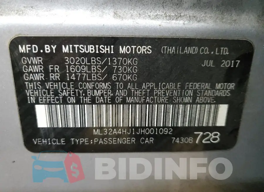 ML32A4HJ1JH001092 Photo# 12