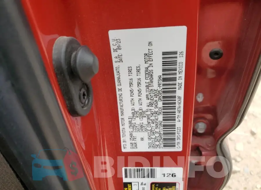 3TYCZ5AN5PT171042 Photo# 12