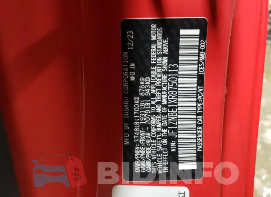 JF1ZNBE1XR8750113 Photo# 13