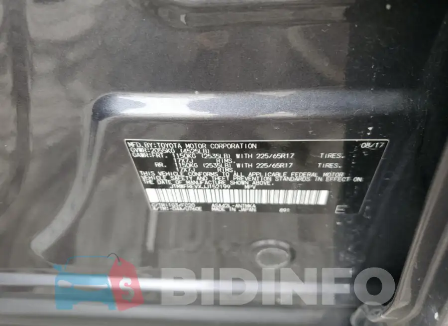 JTMWFREVXJJ152199 Photo# 13
