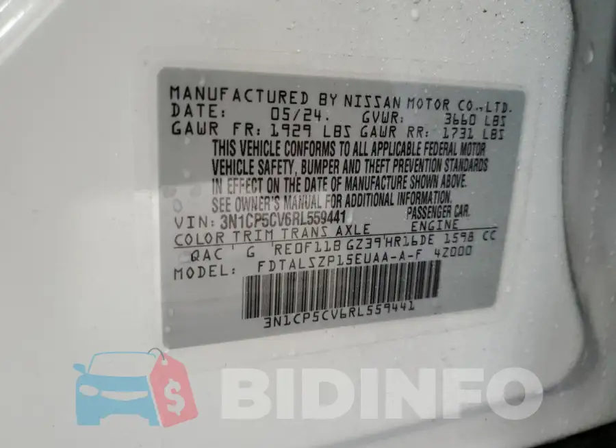 3N1CP5CV6RL559441 Photo# 14