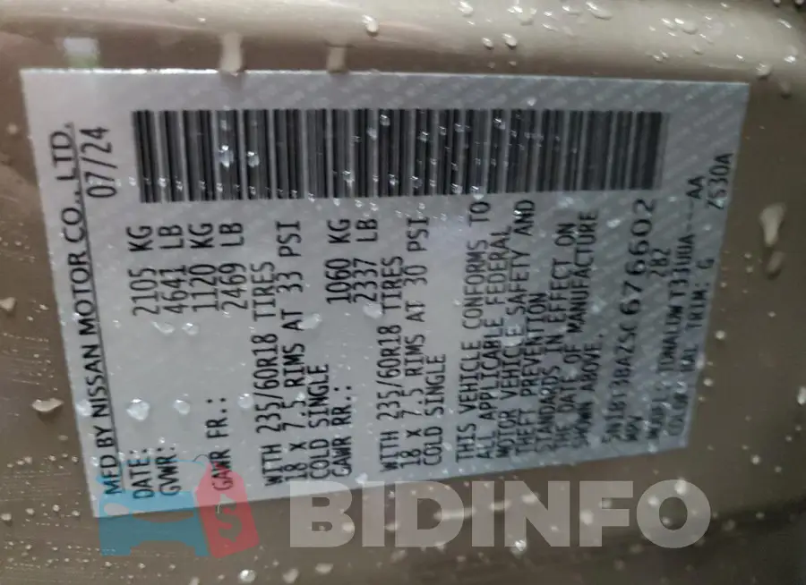 5N1BT3BA2SC676602 Photo# 13