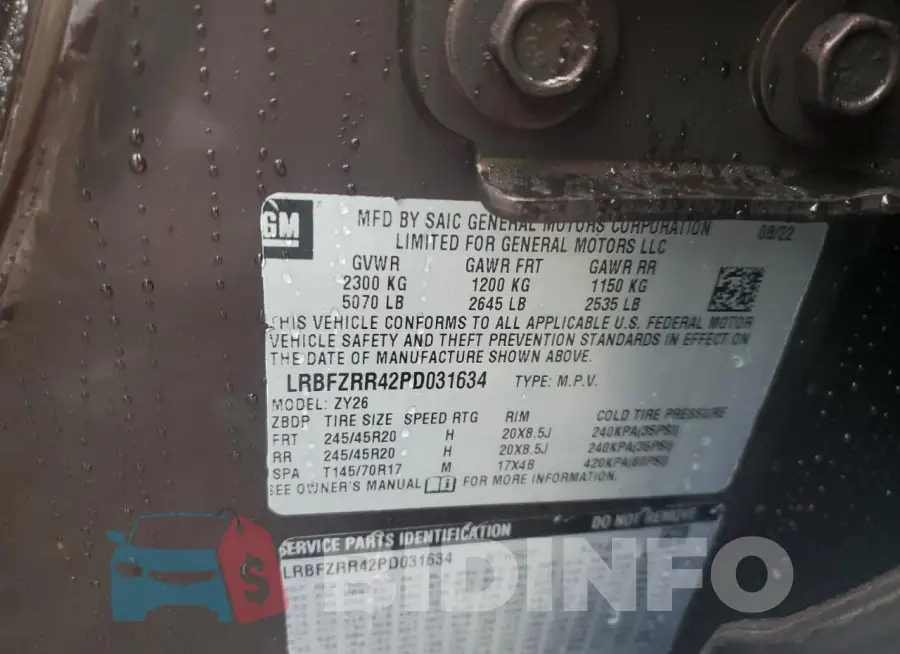 LRBFZRR42PD031634 Photo# 13
