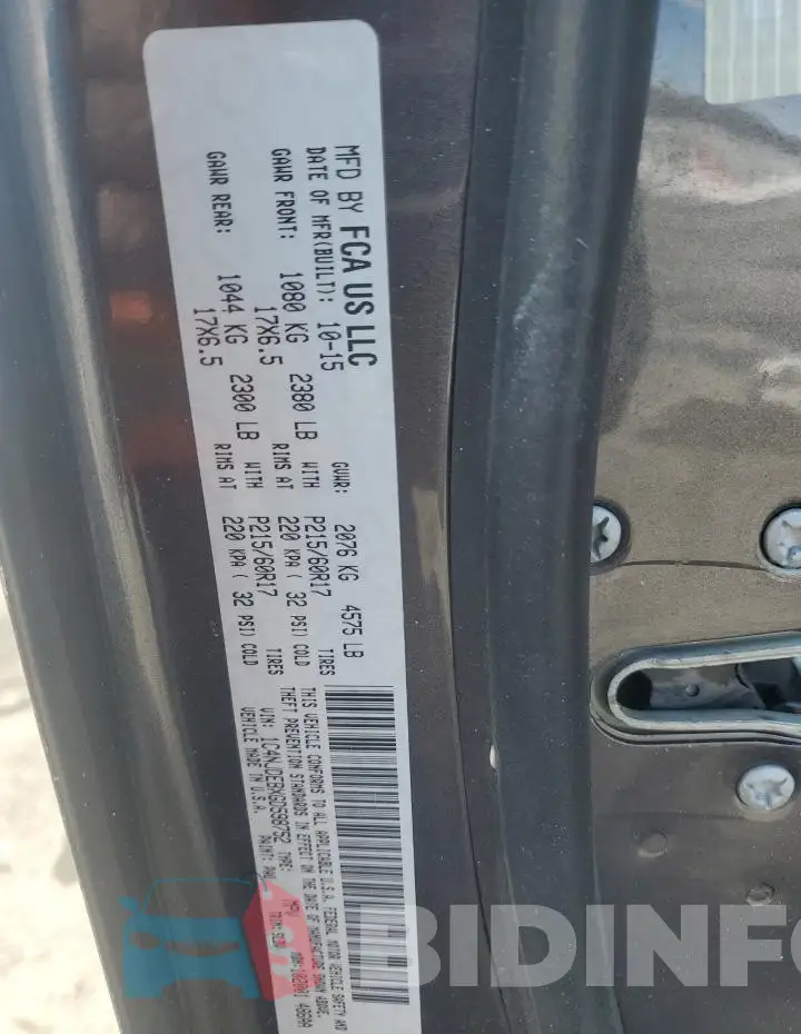 1C4NJDEBXGD598752 Photo# 12