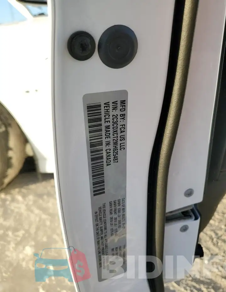 2C3CDXCT2MH625487 Photo# 13