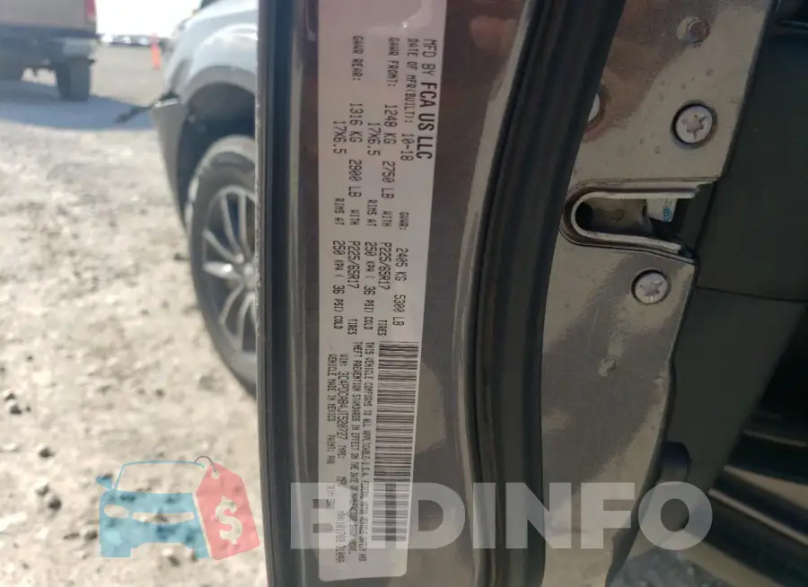 3C4PDCAB4JT520727 Photo# 13