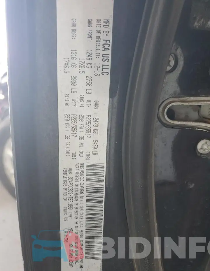 3C4PDCBG0HT571890 Photo# 13