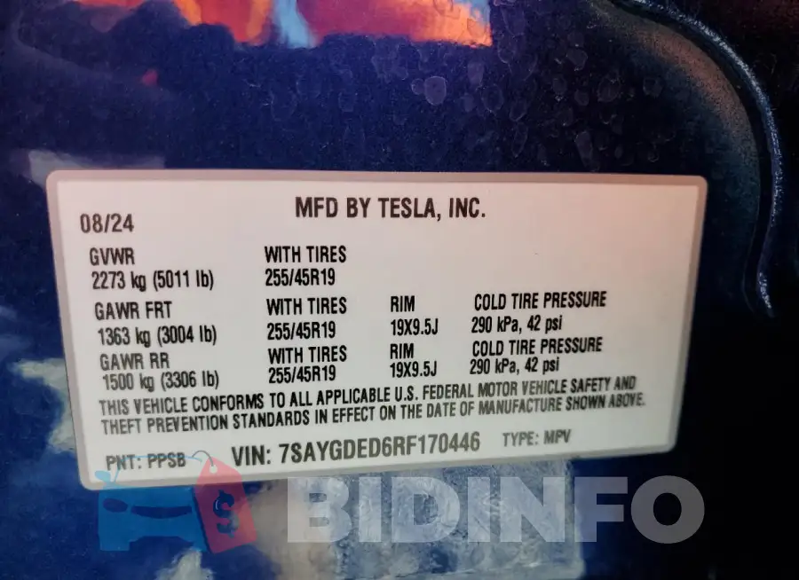 7SAYGDED6RF170446 Photo# 14
