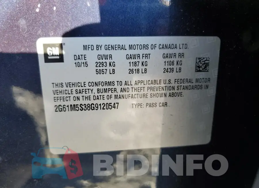 2G61M5S38G9120547 Photo# 12