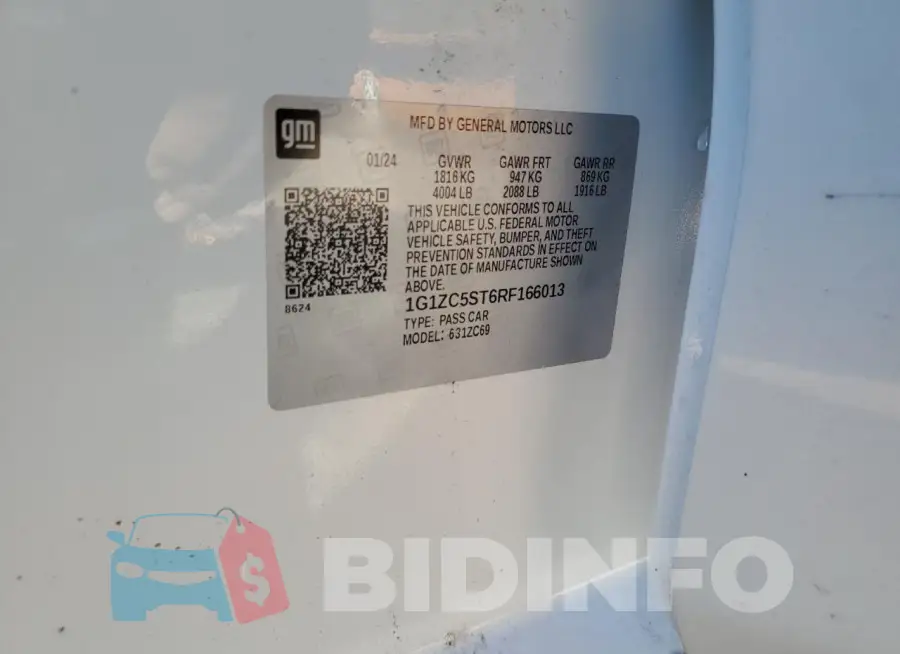 1G1ZC5ST6RF166013 Photo# 12