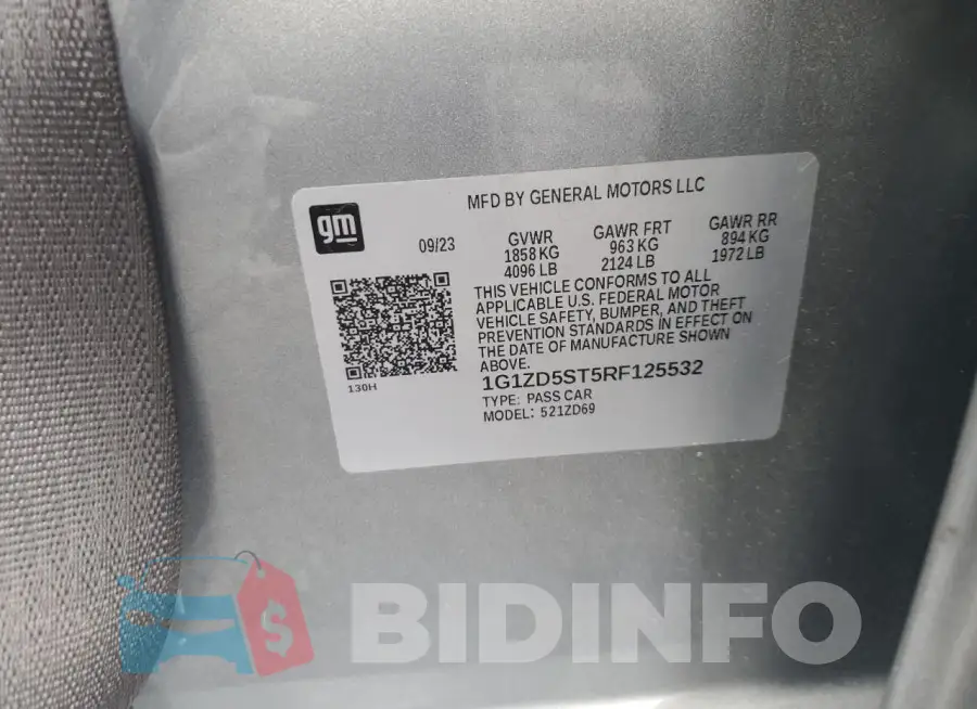 1G1ZD5ST5RF125532 Photo# 12