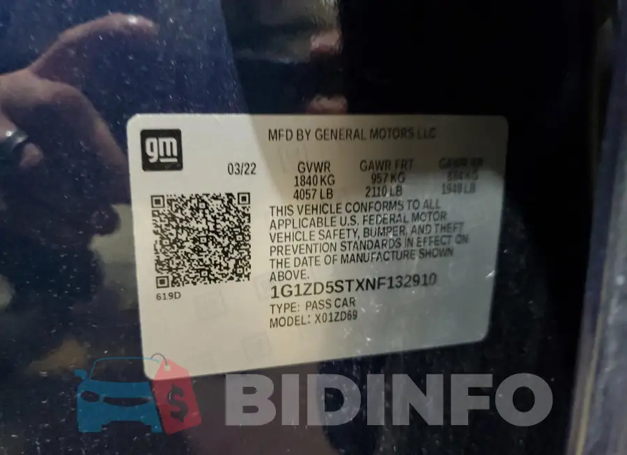 1G1ZD5STXNF132910 Photo# 12