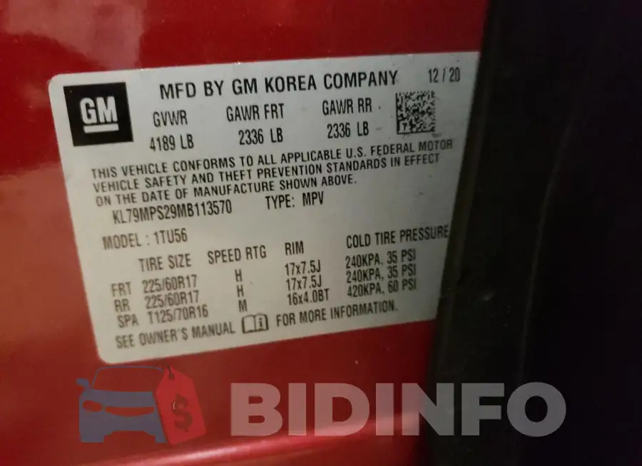 KL79MPS29MB113570 Photo# 13
