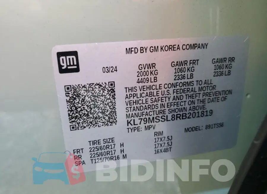 KL79MSSL8RB201819 Photo# 13