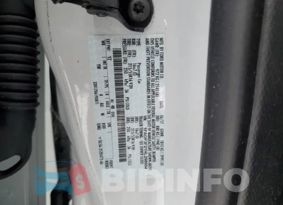 1FADP3F21HL298954 Photo# 12