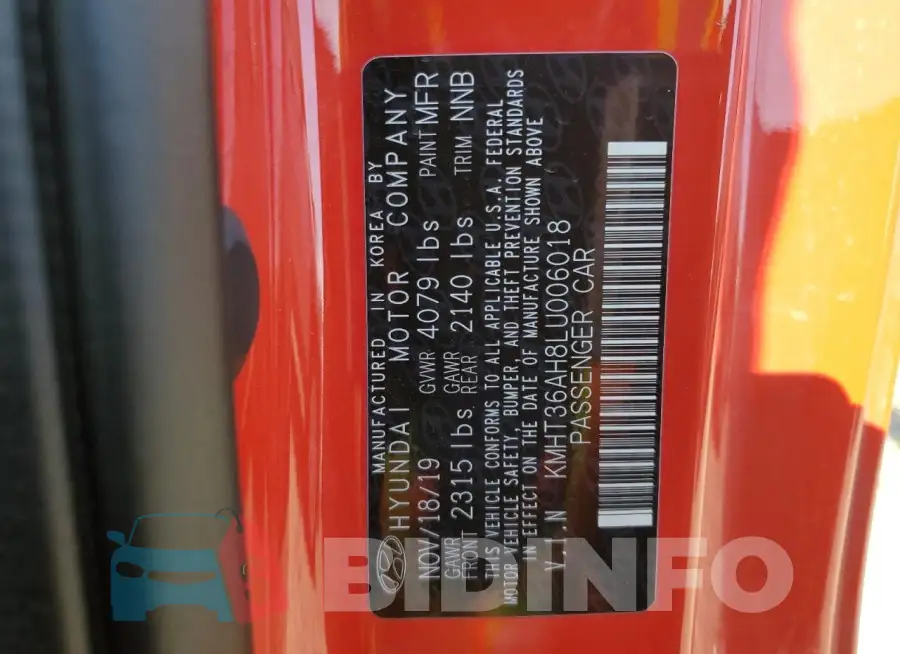 KMHT36AH8LU006018 Photo# 12