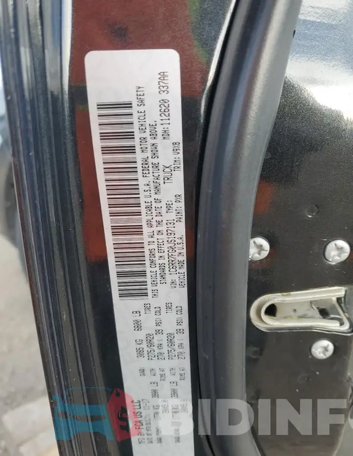 1C6RR7FG0JS197131 Photo# 13