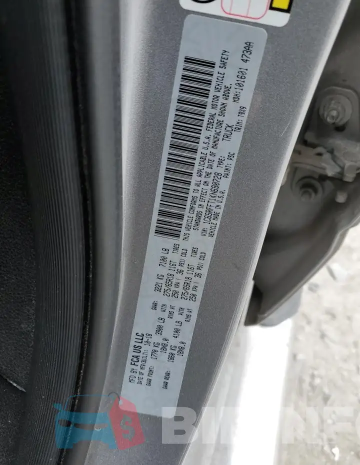 1C6SRFFT1KN690728 Photo# 12