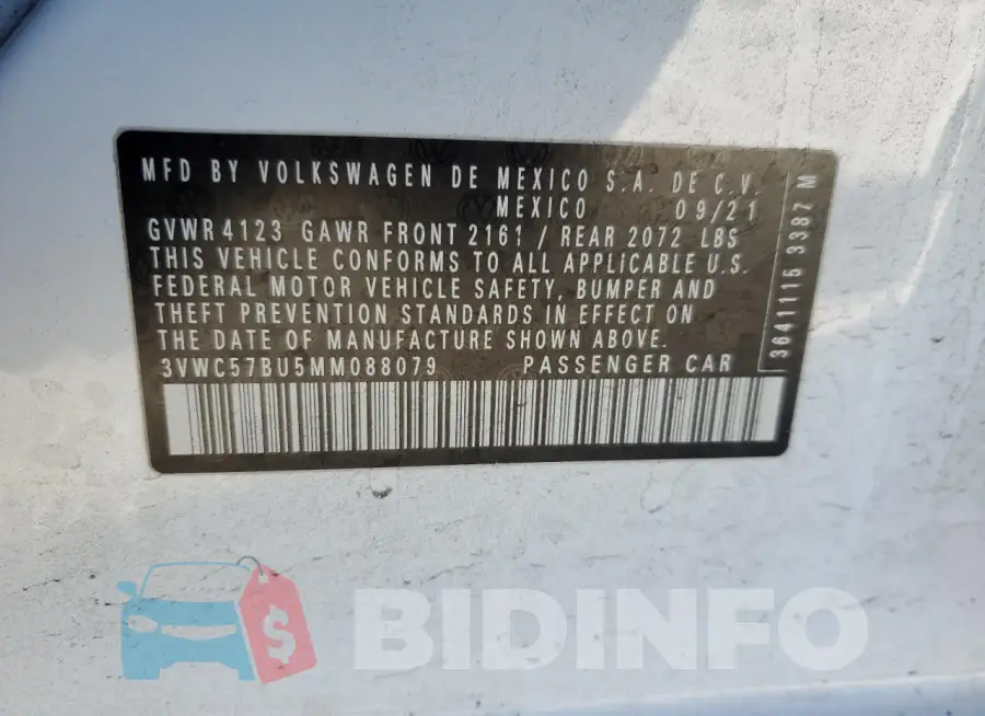 3VWC57BU5MM088079 Photo# 12
