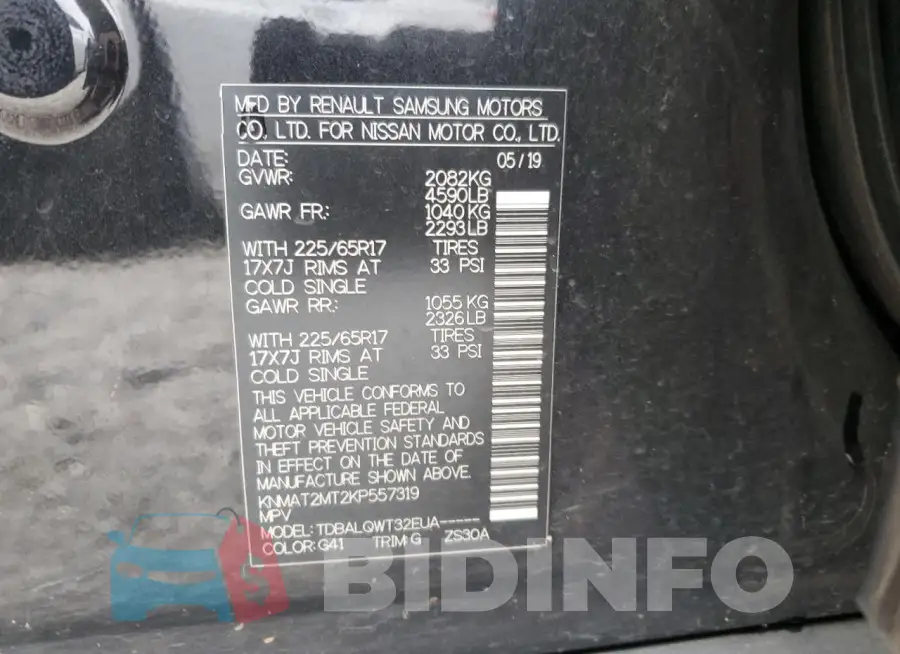 KNMAT2MT2KP557319 Photo# 13