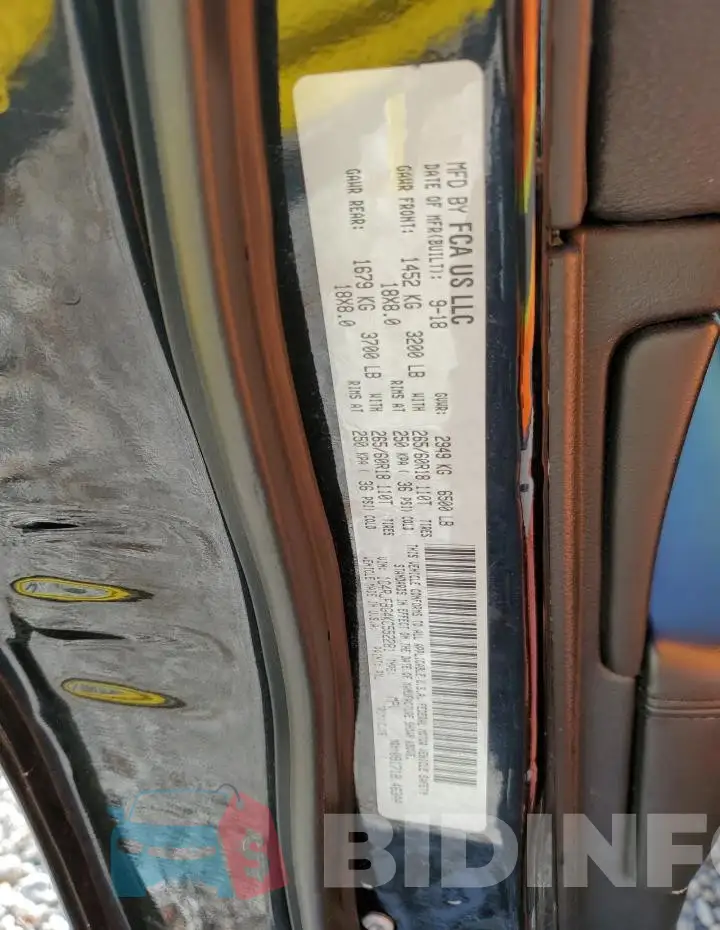 1C4RJFBG4KC552281 Photo# 14