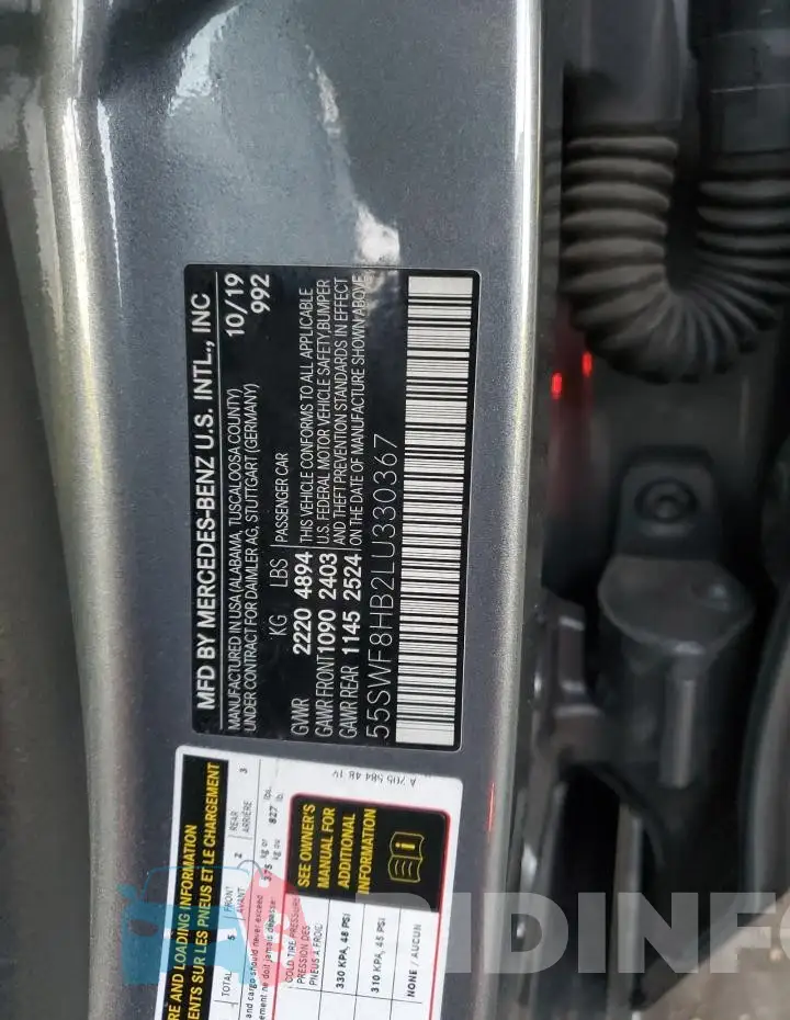55SWF8HB2LU330367 Photo# 12